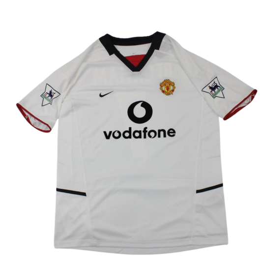Manchester United Weiß Auswärts 02/03 "Beckham" Nº7