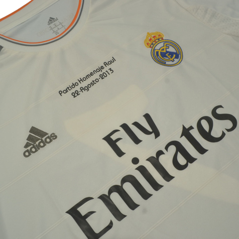 Real Madrid Heim Langarm Heimnaje Raúl Version "Raúl" Nº 7