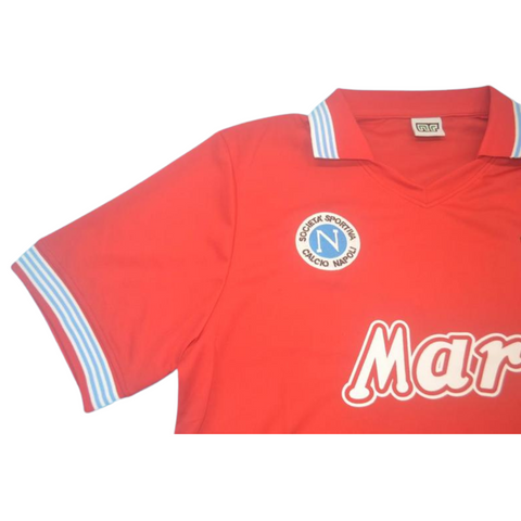Napoli Auswärts Rot 88/89