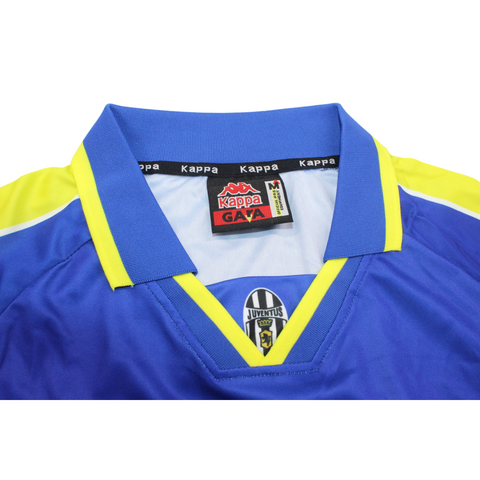 Juventus Auswärts Blau UCL Version Langarm 96/97 "Del Piero" Nr.10