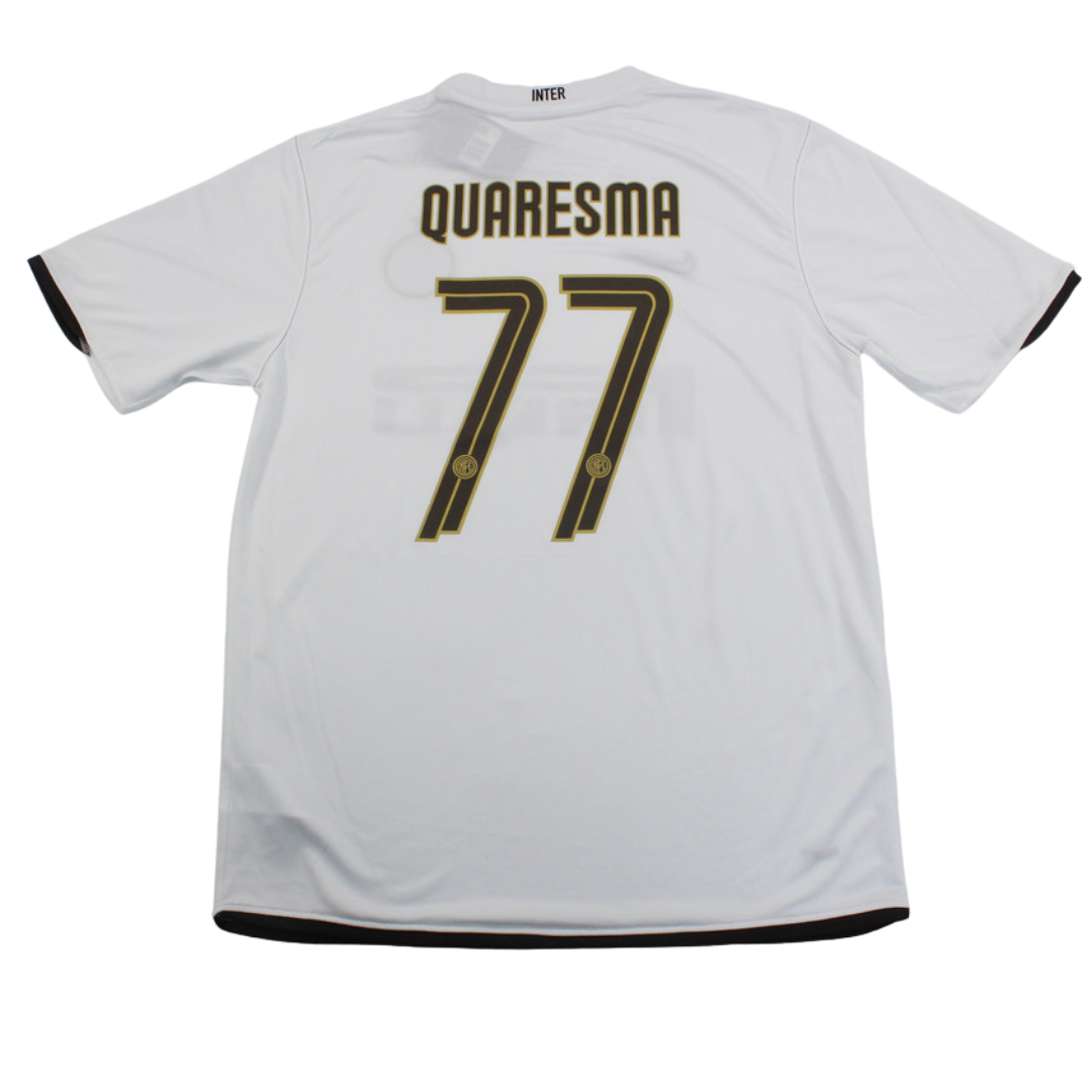 Internazionale Auswärts Weiß 08/09 "Quaresma" Nr.77
