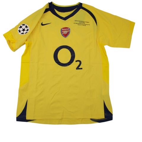 Arsenal Auswärts Gelb 05/06 "Henry" Nº14