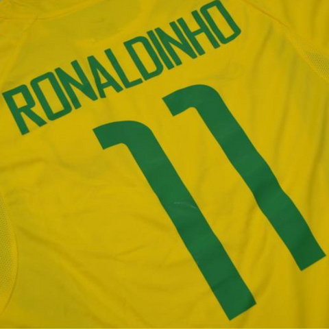 Brasilienien Heim WM Version 2002 "Ronaldinho" Nr.11