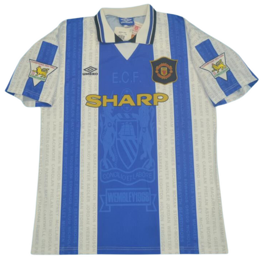 Manchester United Blau Auswärts 94/96 "Cantona" Nº7