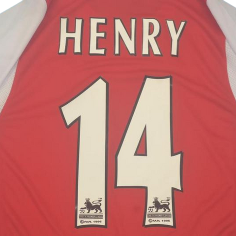 Arsenal Heim Langarm 02/04 "Henry" Nº 14