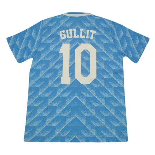 Niederlande Auswärts 1988 Blau "Gullit" Nr.10