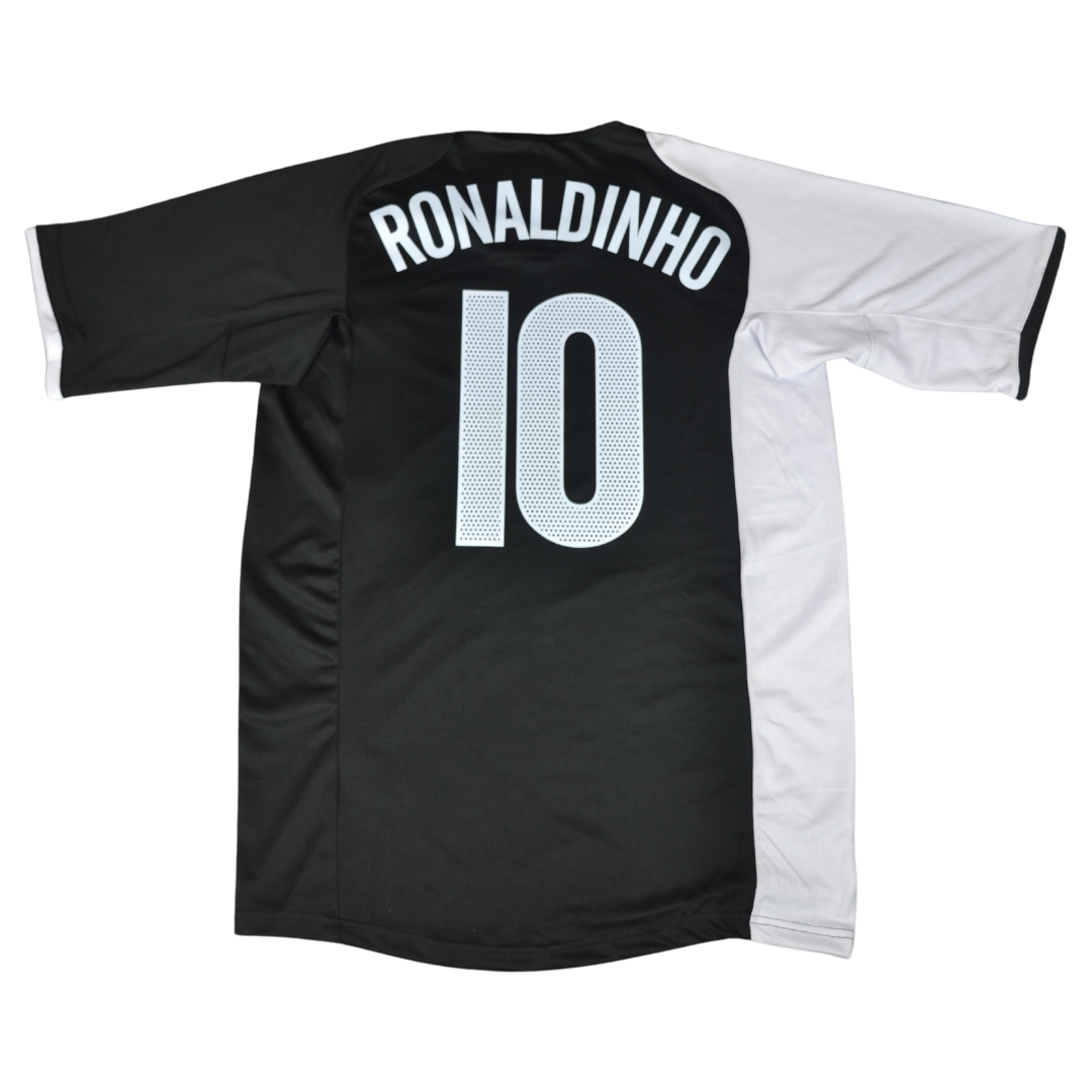 Brasilienien Edition Anti Racism 2005 Black and Weiß "Ronaldinho" Nr.10