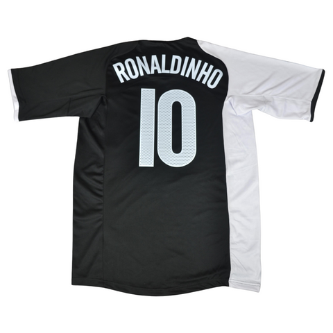 Brasilienien Edition Anti Racism 2005 Black and Weiß "Ronaldinho" Nr.10