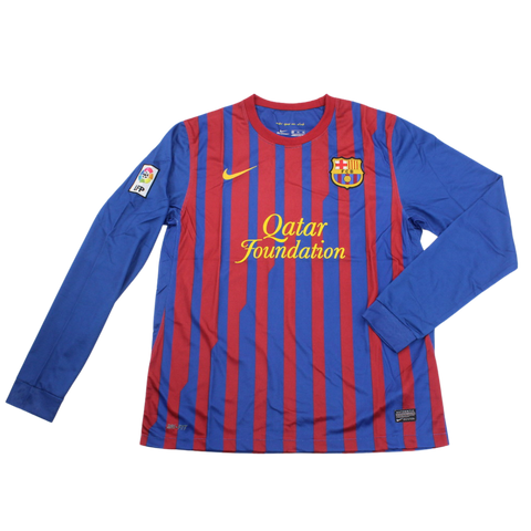 Barcelona Heim Langarm 11/12 "Puyol" Nº 5