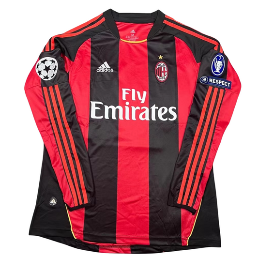 Milan Heim UCL Version Langarm 10/11 "Ronaldinho" Nr.80