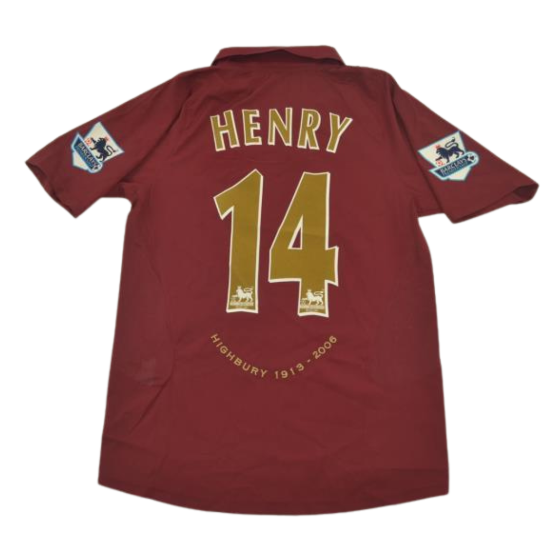 Arsenal Heim 05/06 "Henry" Nº 14