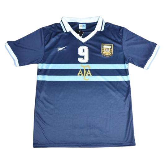 Argentinien Auswärts American Cup 1999 "Crespo" Nr.9