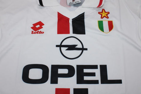 Milan Auswärts Weiß 95/96 "Weah" Nr.9