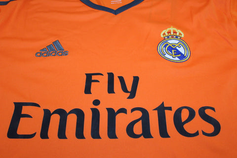 Real Madrid Alternative Orange Langarm 13/14 "Ronaldo" Nº 7