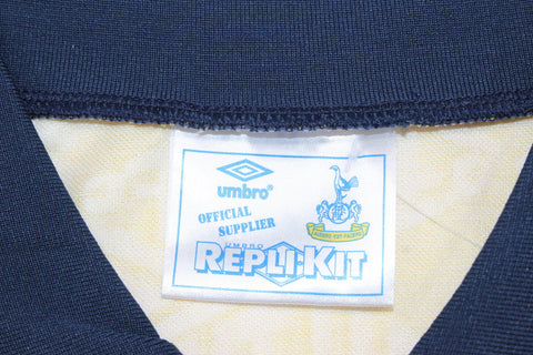 Tottenham Auswärts Gelb 92/95 "Sheringham" Nº 10