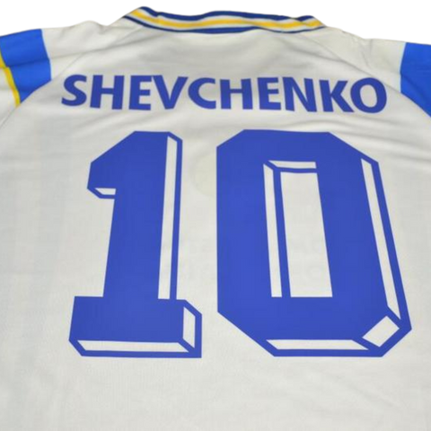 Dynamo Kyiv Weiß "Shevchenko" Nº 10 97/98