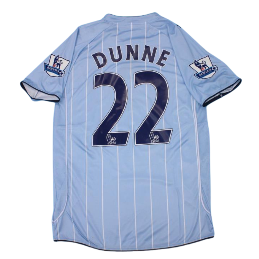 Manchester City Heim 07/08 "Dunne" Nº 22