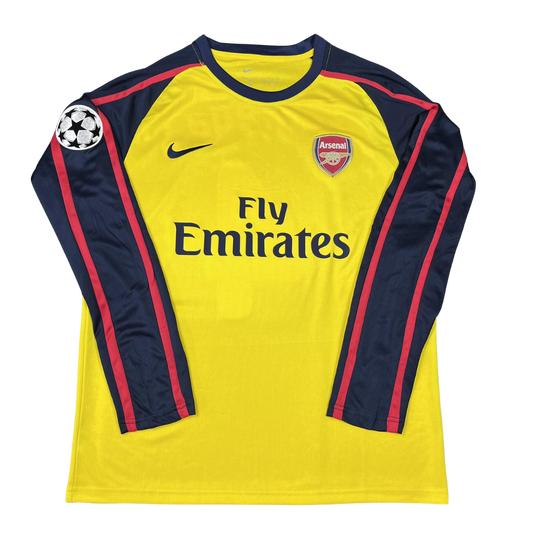 Arsenal Auswärts Gelb 08/09 Langarm "Fabregas" Nº 4
