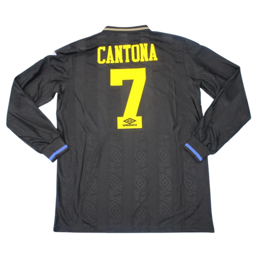 Manchester United Auswärts Black Langarm 93/95 "Cantona" Nº 7