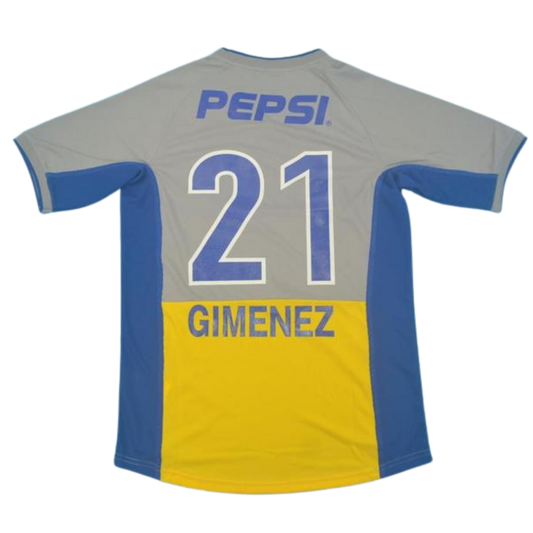 Boca Juniors Auswärts 2002 "Gimenez" Nr.21