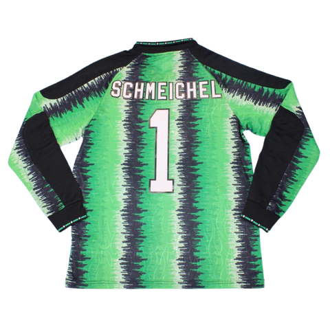Manchester United Black Grün TW Langarm 90/92 "Schmeichel" Nº 1