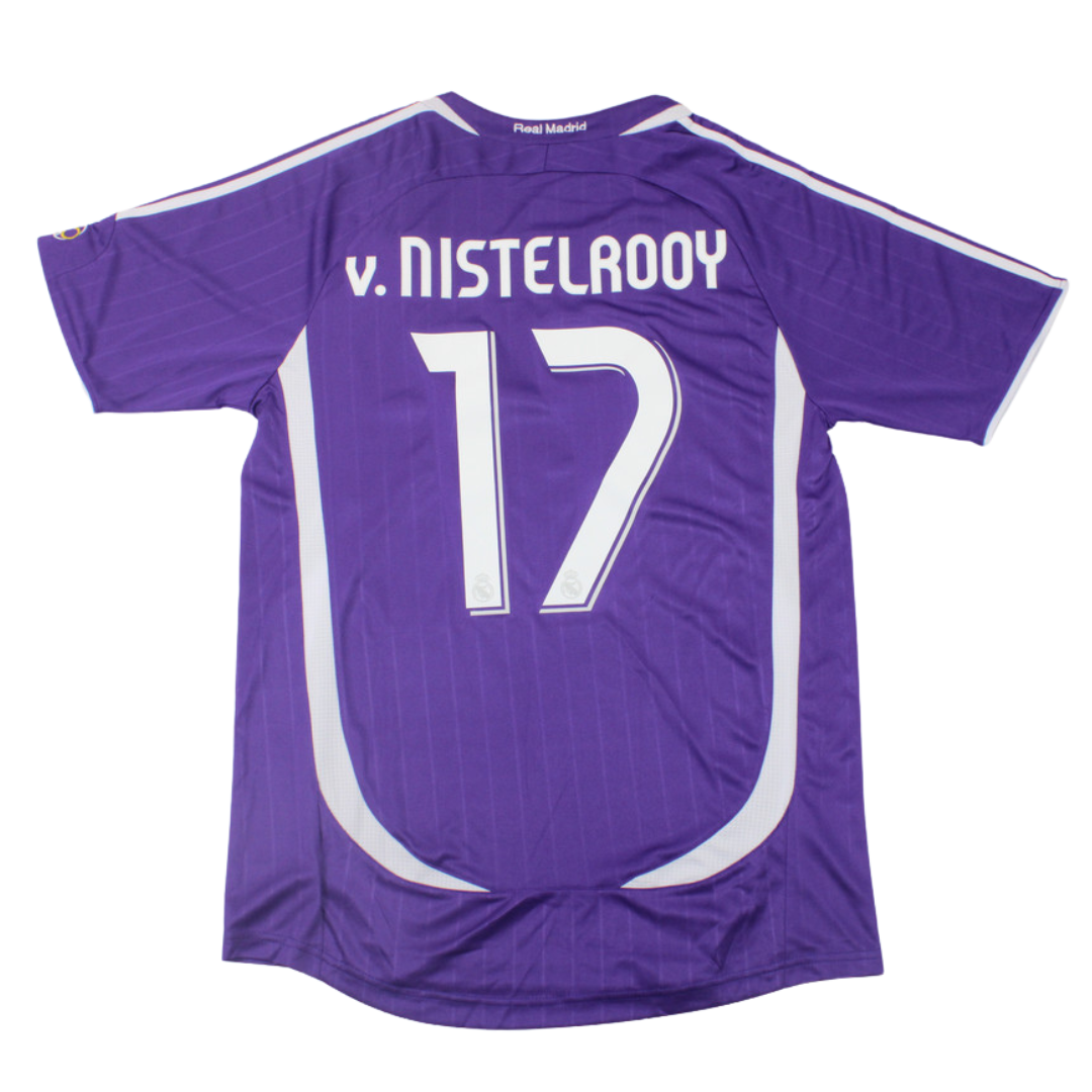 Real Madrid Purple TW Jersey 06/07 "v. Nisteladoy" Nº 17