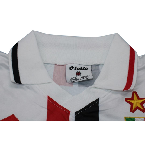 Milan Auswärts Weiß 95/96 "Weah" Nr.9