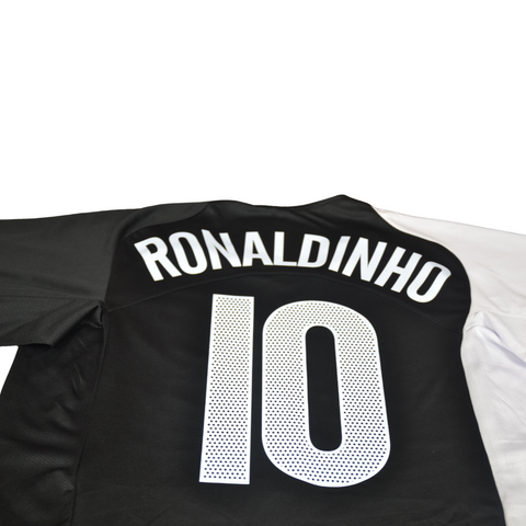 Brasilienien Edition Anti Racism 2005 Black and Weiß "Ronaldinho" Nr.10