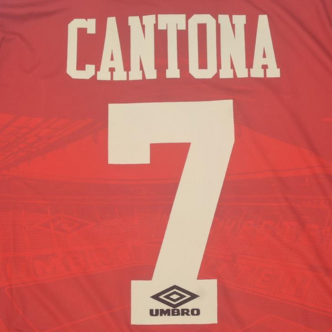 Manchester United Heim Langarm 94/96 "Cantona" Nº 7