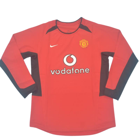 Manchester United Heim Langarm 02/04 "Beckham" Nº7