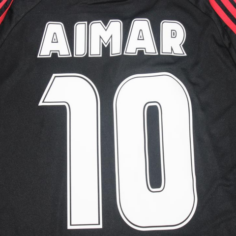 Benfica Auswärts Black 09/10 "Aimar" Nº 10