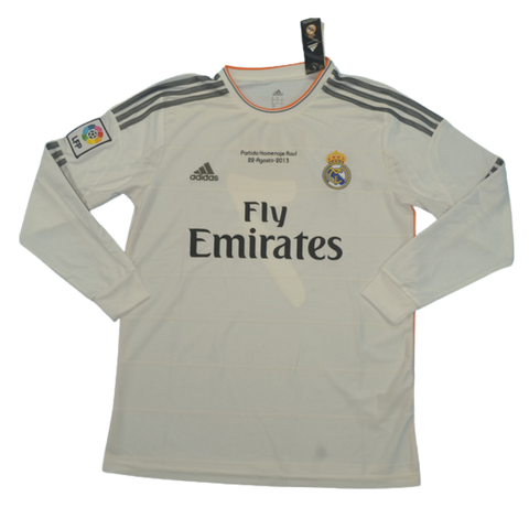 Real Madrid Heim Langarm Heimnaje Raúl Version "Raúl" Nº 7