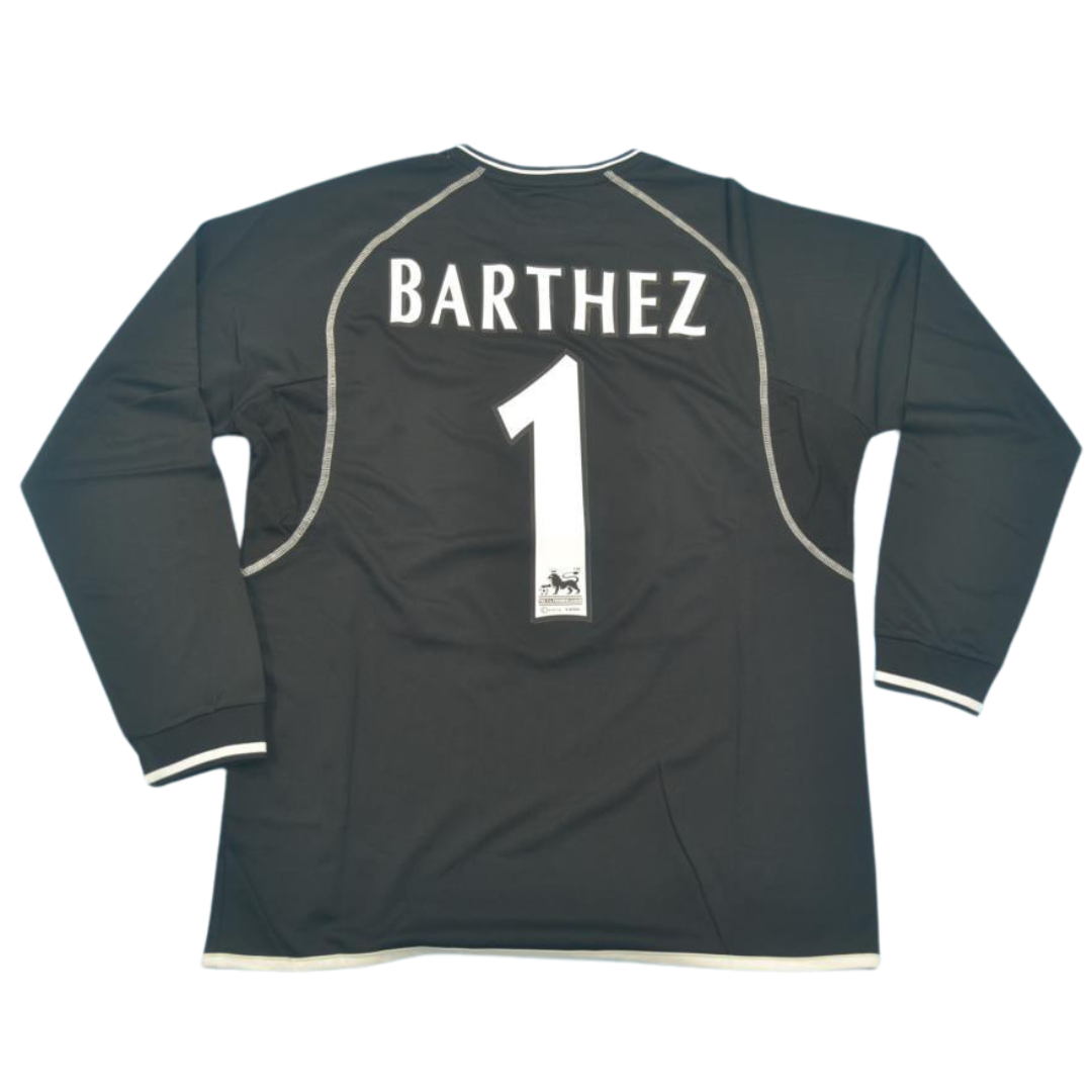 Manchester United TW Black Langarm 00/02 "Barthez" Nº 1