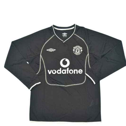 Manchester United Black TW Langarm 00/02 "Barthez" Nº1