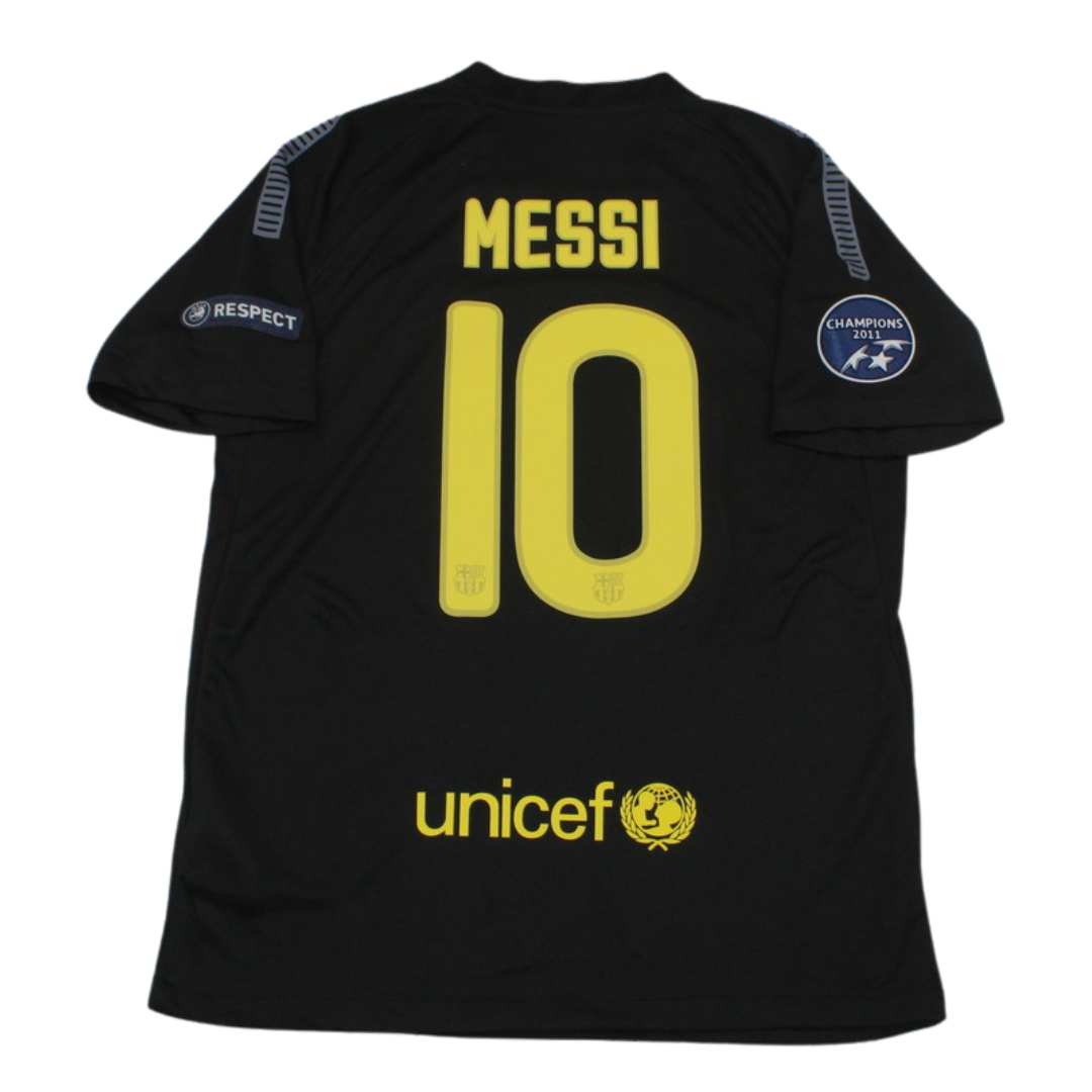 Barcelona Auswärts Black 11/12 "Messi" Nº 10