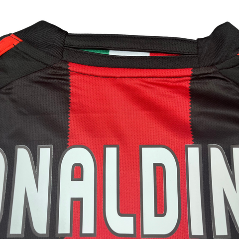 Milan Heim UCL Version Langarm 10/11 "Ronaldinho" Nr.80