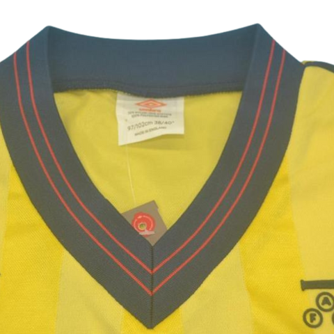 Arsenal Auswärts Gelb 83/86