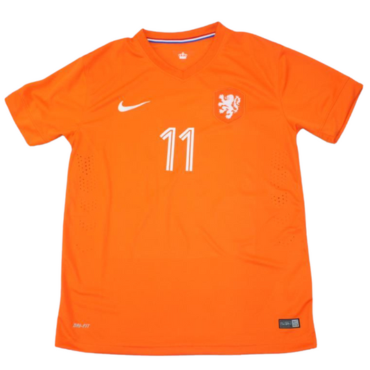 Niederlande Heim Spielerversion WM 2014 "Robben" Nr.11