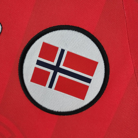 Norwegen Heim WM 98/99 Rot "T.A Flo" Nr.9