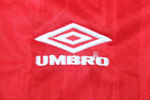 Manchester United Heim Champion Version Langarm 92/93 "Beckham" Nº28
