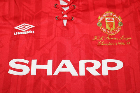 Manchester United Heim Champions Version 92/93