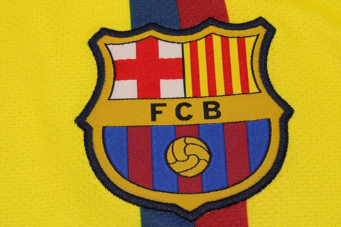 Barcelona Auswärts Gelb 08/09 "Messi" Nº 10