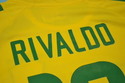 Brasilienien Heim WM Version 2002 "Rivaldo" Nr.10