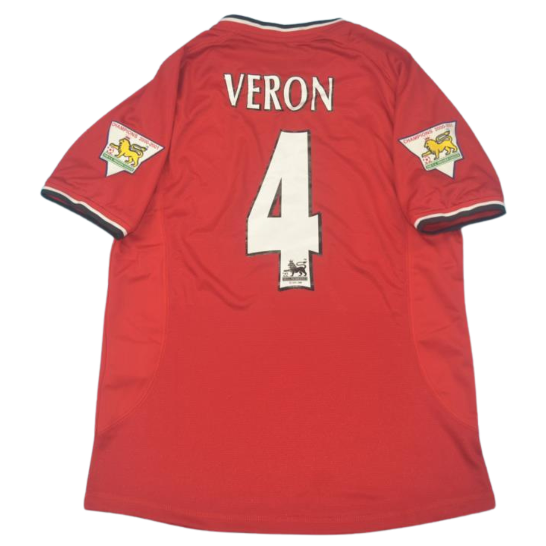 Manchester United Heim 00/02 "Veron" Nº 4