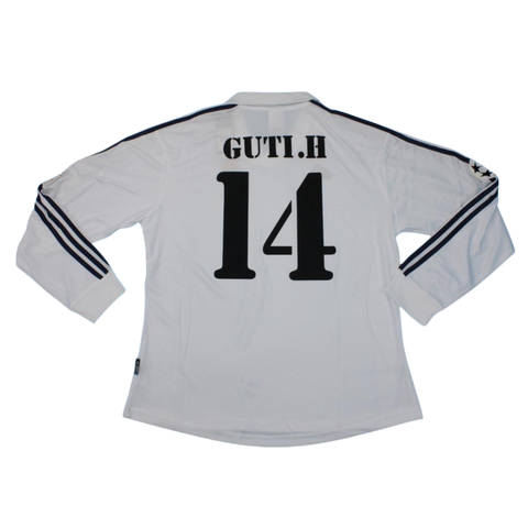 Real Madrid Heim UCL Final 2002 "Guti" Nº 14