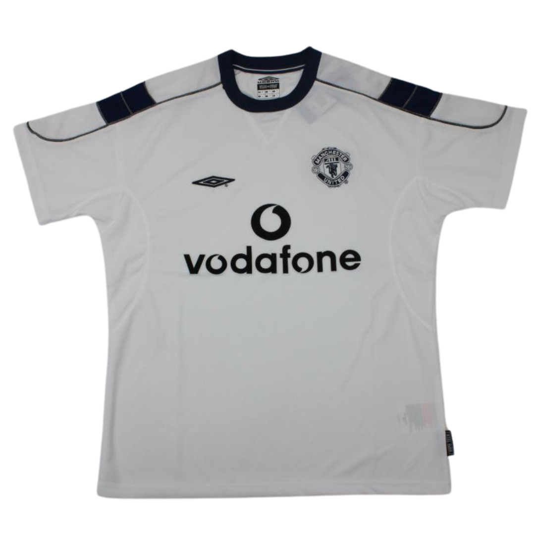 Manchester United Auswärts Weiß 99/00