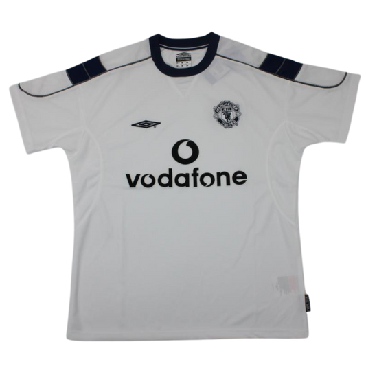 Manchester United Auswärts Weiß 99/00