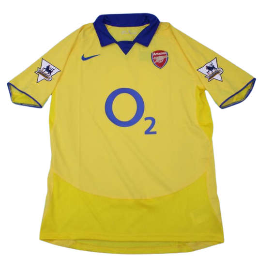 Arsenal Auswärts Gelb 03/05 "BerTWmap" Nº 10