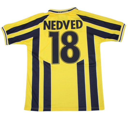 Lazio Alternative Gelb 98/00 "Nedved" Nr.18