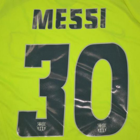 Barcelona Auswärts Grün 05/06  "Messi" Nº 30